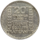 1 Kilo argent 20 francs Turin